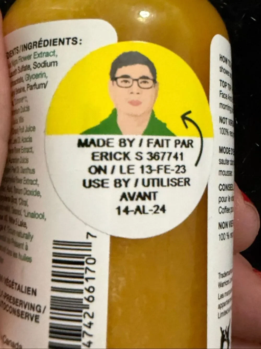 New Lush Mimosa Shower Gel 100 ML